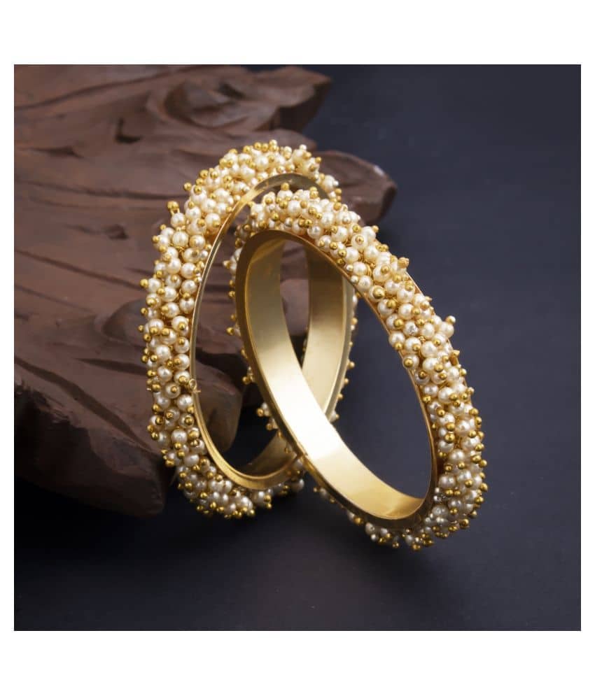 Sukkhi - Gold Bangle Set (Pack of 1) - Bangles & Bracelets | Buy online on ZillyBuy