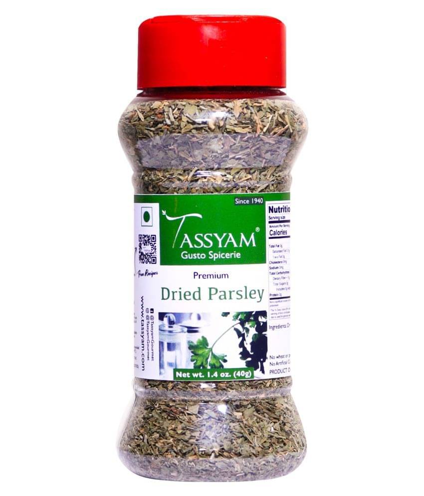 Tassyam Dried Parsley 40 gm Tassyam Dried Parsley 40 gm