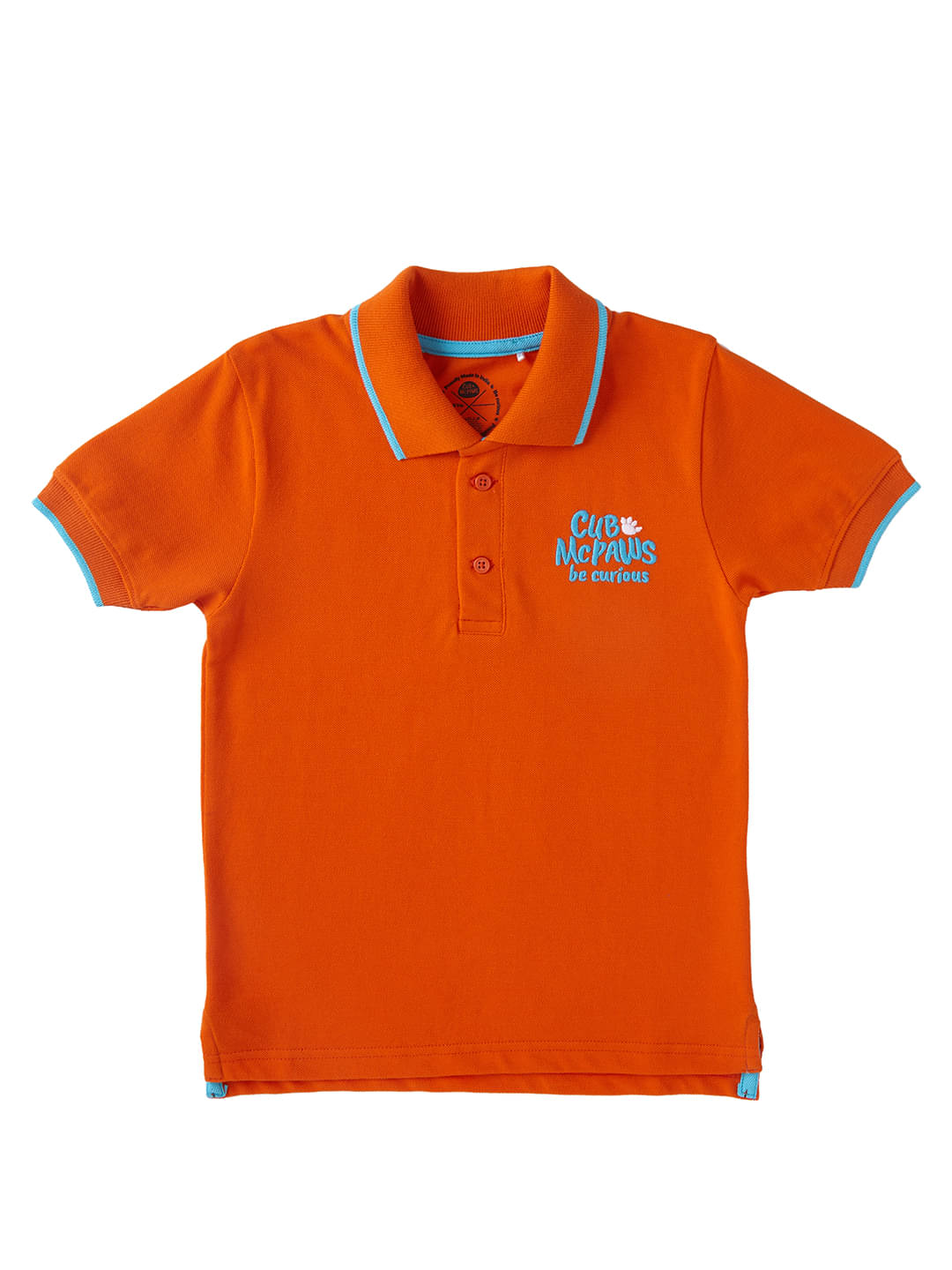     			Cub Mcpaws Pack of 1 Boys Cotton Blend T-Shirt ( Orange )