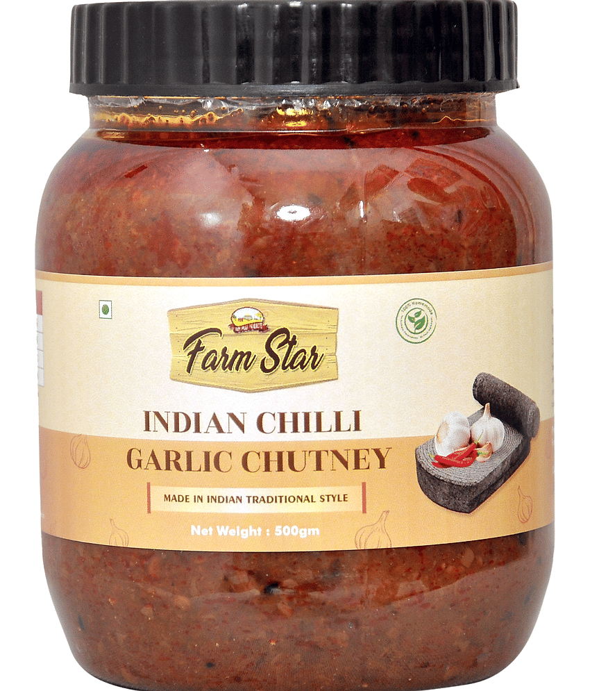 Farm Star Chilli Garlic (Indian Style) Chutney 500 g