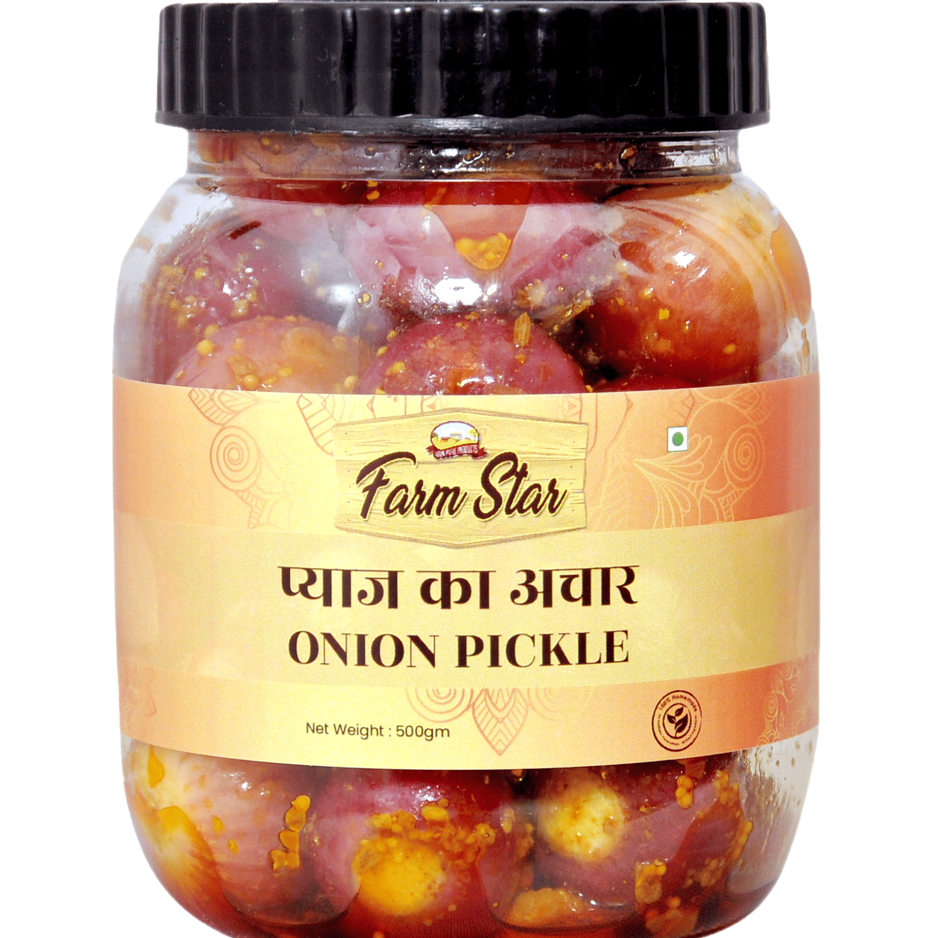 Farm Star (Pyaj ka Achar) Vegetable Pickle 500 g Farm Star (Pyaj ka Achar) Vegetable Pickle 500 g
