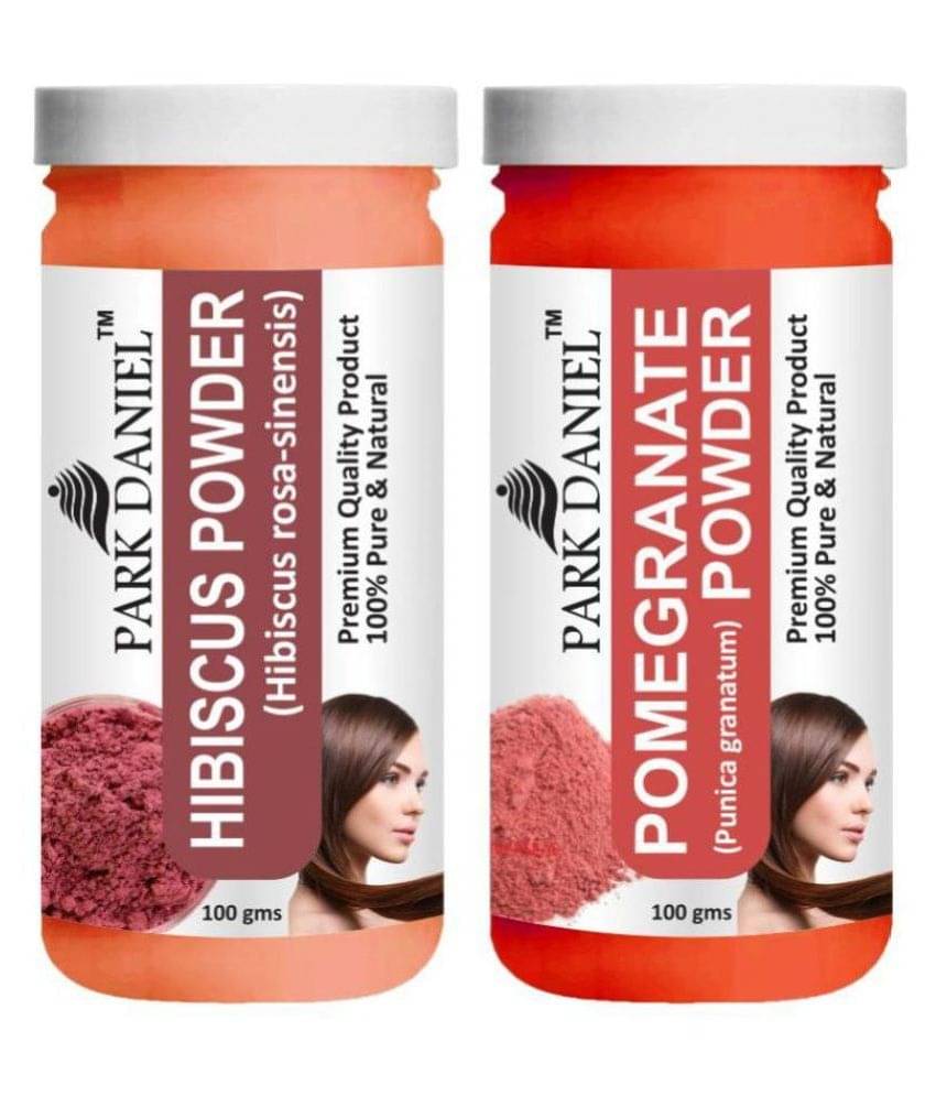     			Park Daniel  Hibiscus   & Pomegranate   Powder Hair Mask 200 g Pack of 2