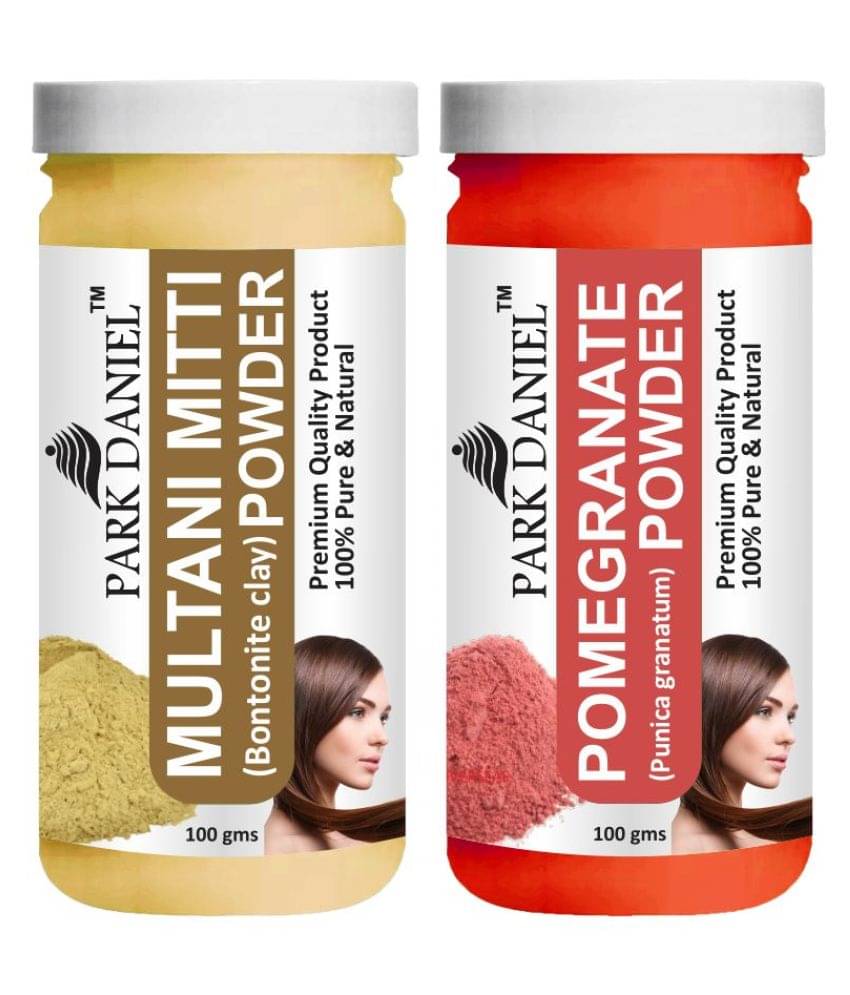     			Park Daniel  Multani Mitti   &  Pomegranate  Hair Mask 200 g Pack of 2