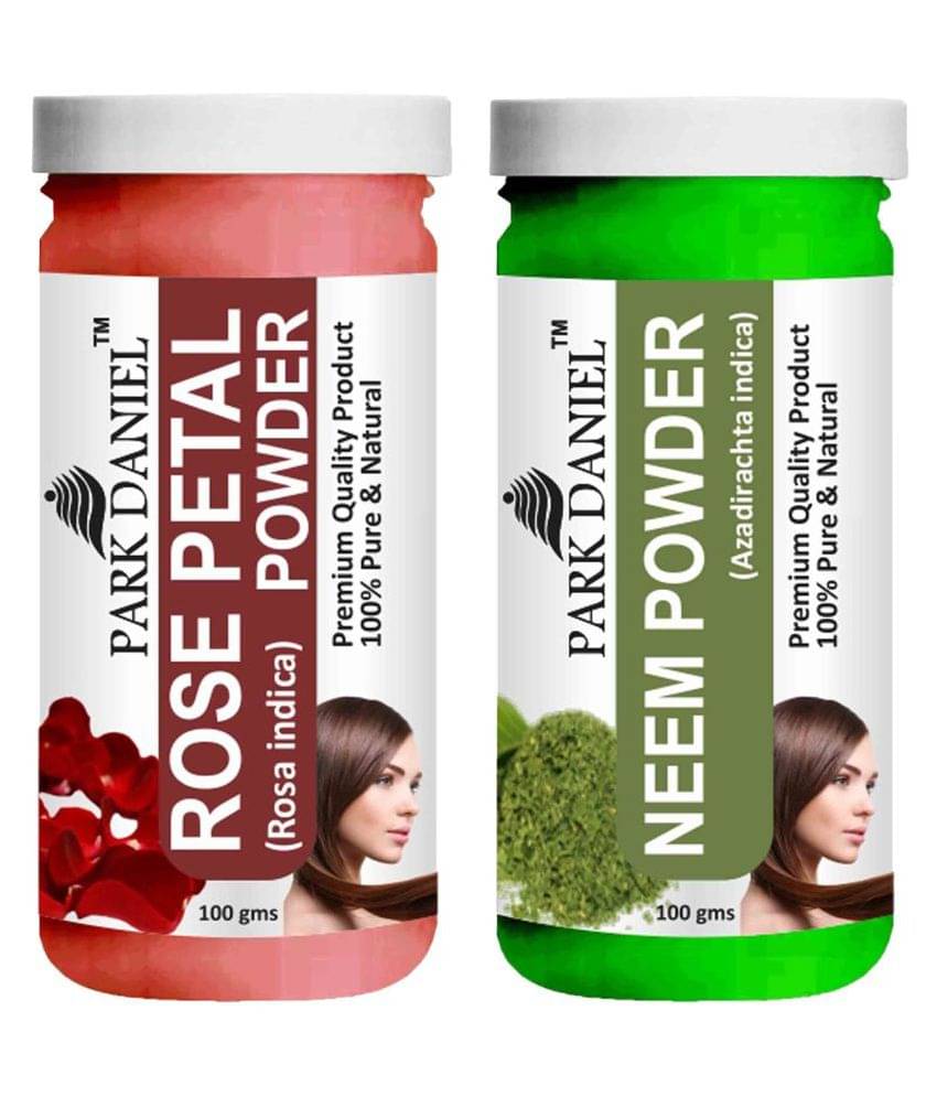     			Park Daniel   Rose Petal    & Neem   Powder Hair Mask 200 g Pack of 2