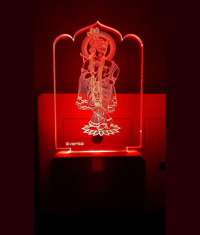 SUPER AJANTA E008 MURLIDHAR KRISNA Night Lamp Multi - Pack of 1 - Electricals | Buy online on ZillyBuy