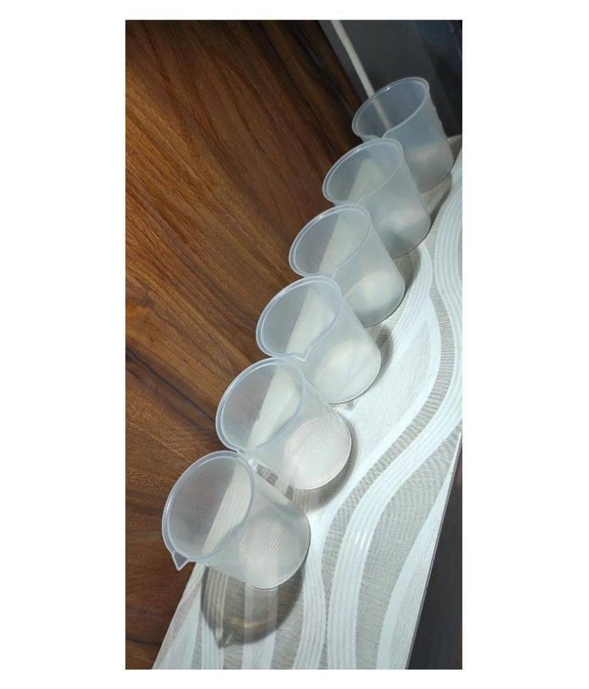     			plastic beaker 100ml  6pcs  pack