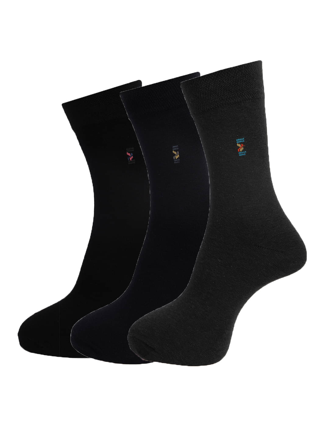 Dollar Socks Multi Casual Full Length Socks Pack of 3 Dollar Socks Multi Casual Full Length Socks Pack of 3
