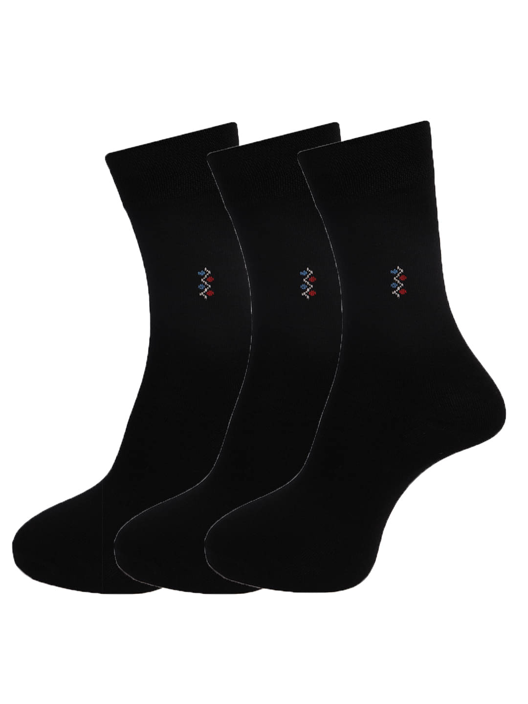 Dollar Socks Multi Casual Full Length Socks Pack of 3     			Dollar Socks Multi Casual Full Length Socks Pack of 3