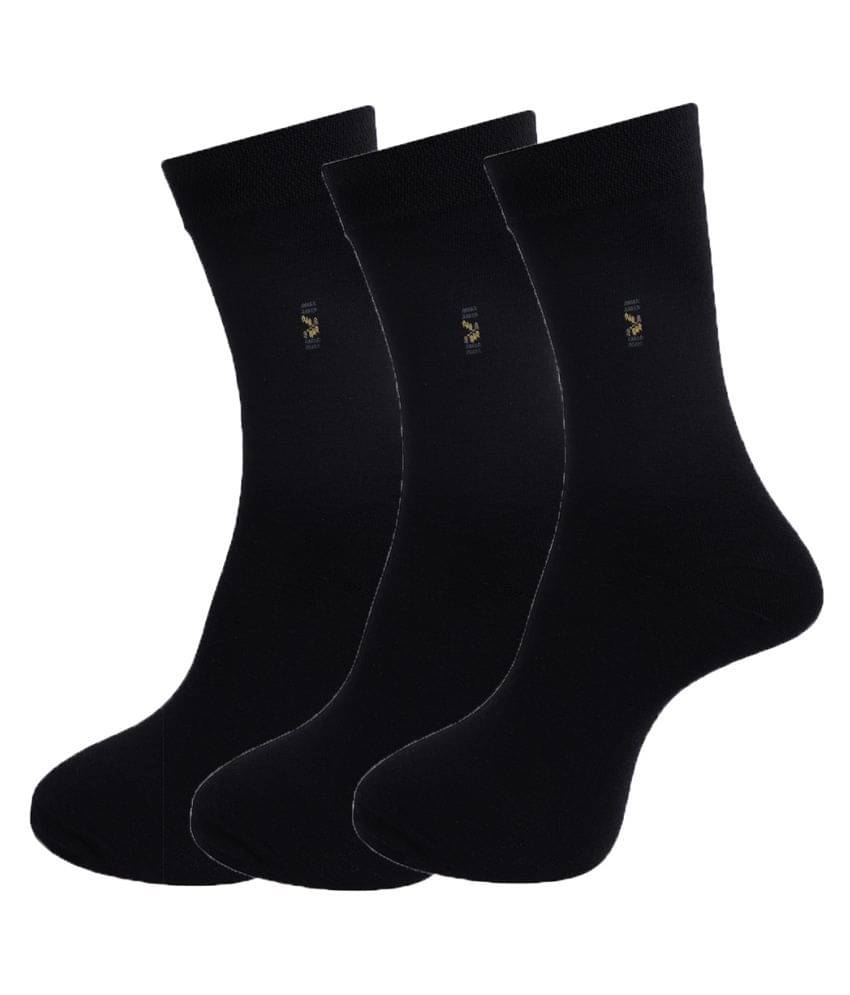     			Dollar Socks Multi Casual Full Length Socks Pack of 3