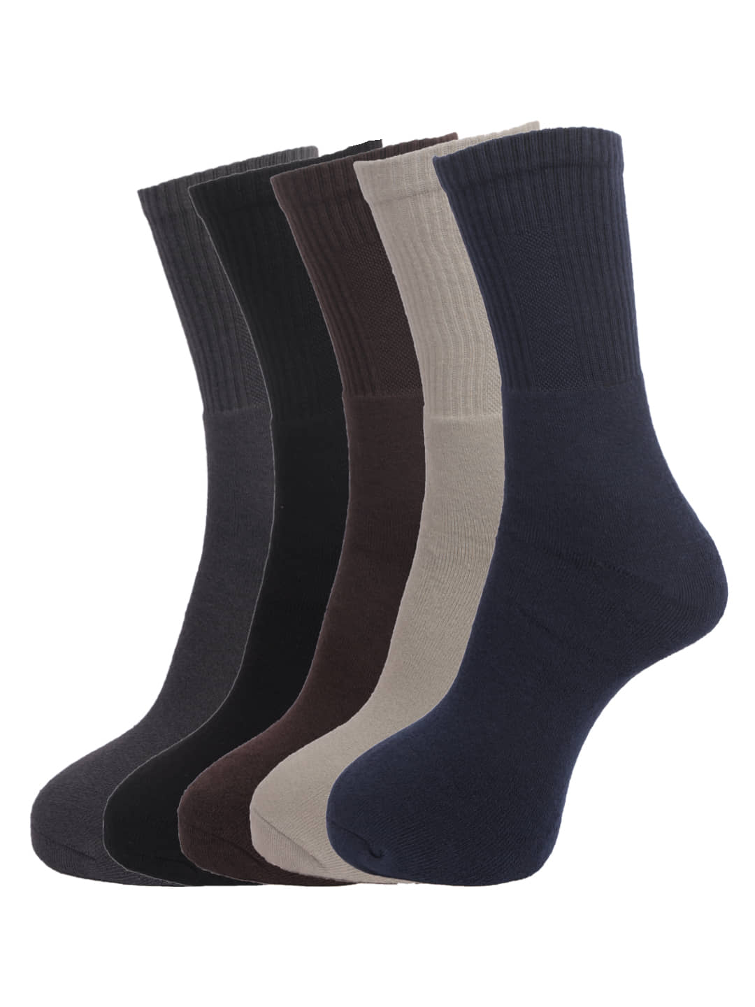Dollar Socks Multi Casual Full Length Socks Pack of 5 - Socks | Buy online on ZillyBuy
