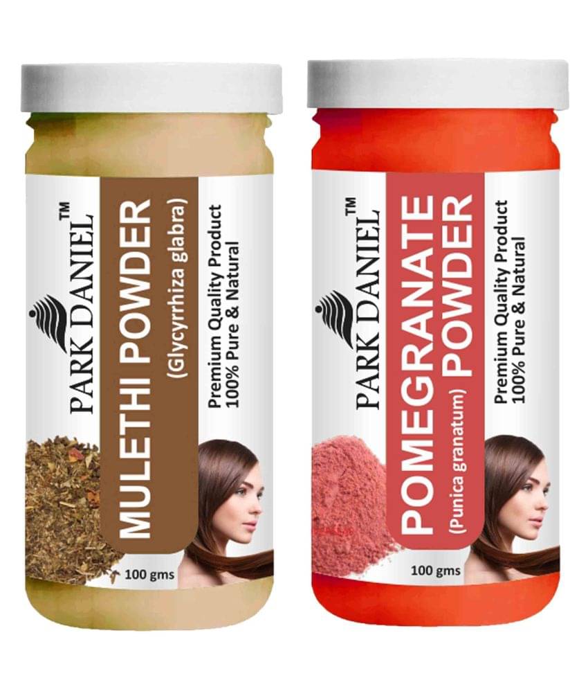     			Park Daniel  Mulethi  & Pomegranate   Powder Hair Mask 200 g Pack of 2