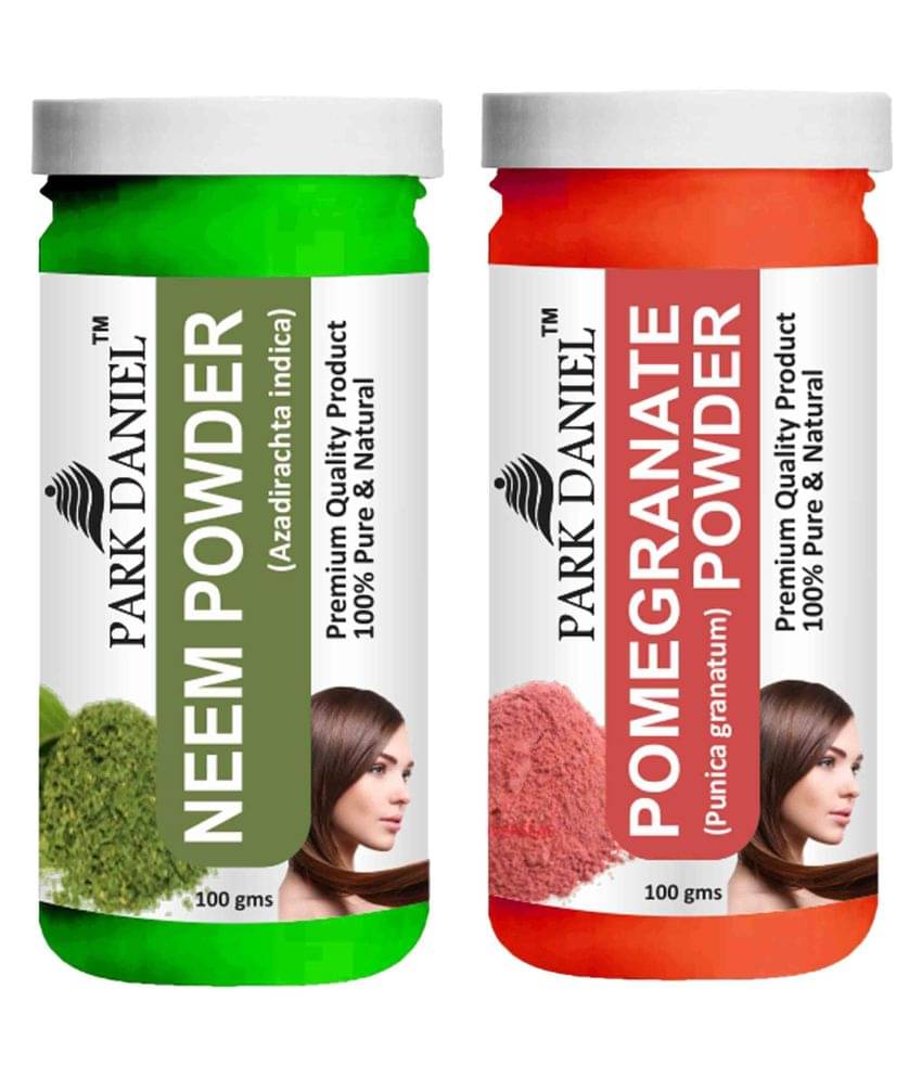     			Park Daniel   Neem    & Pomegranate   Powder Hair Mask 200 g Pack of 2