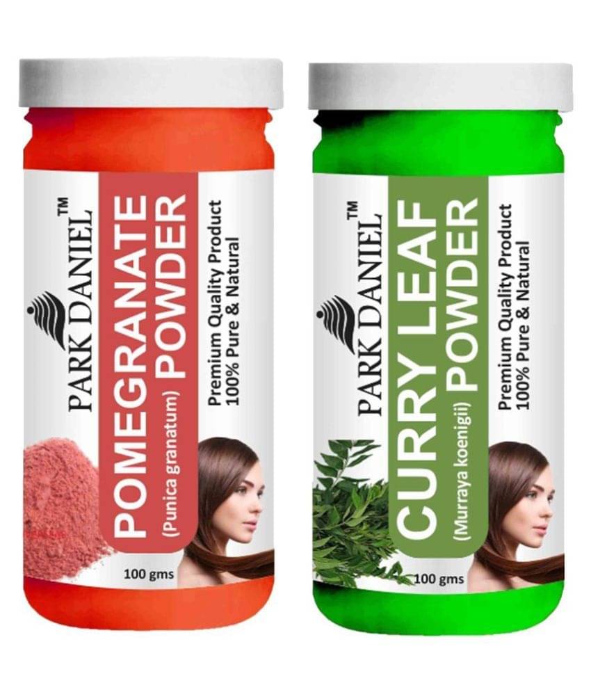     			Park Daniel  Pomegranate   & Curry Leaf   Powder Hair Mask 200 g Pack of 2