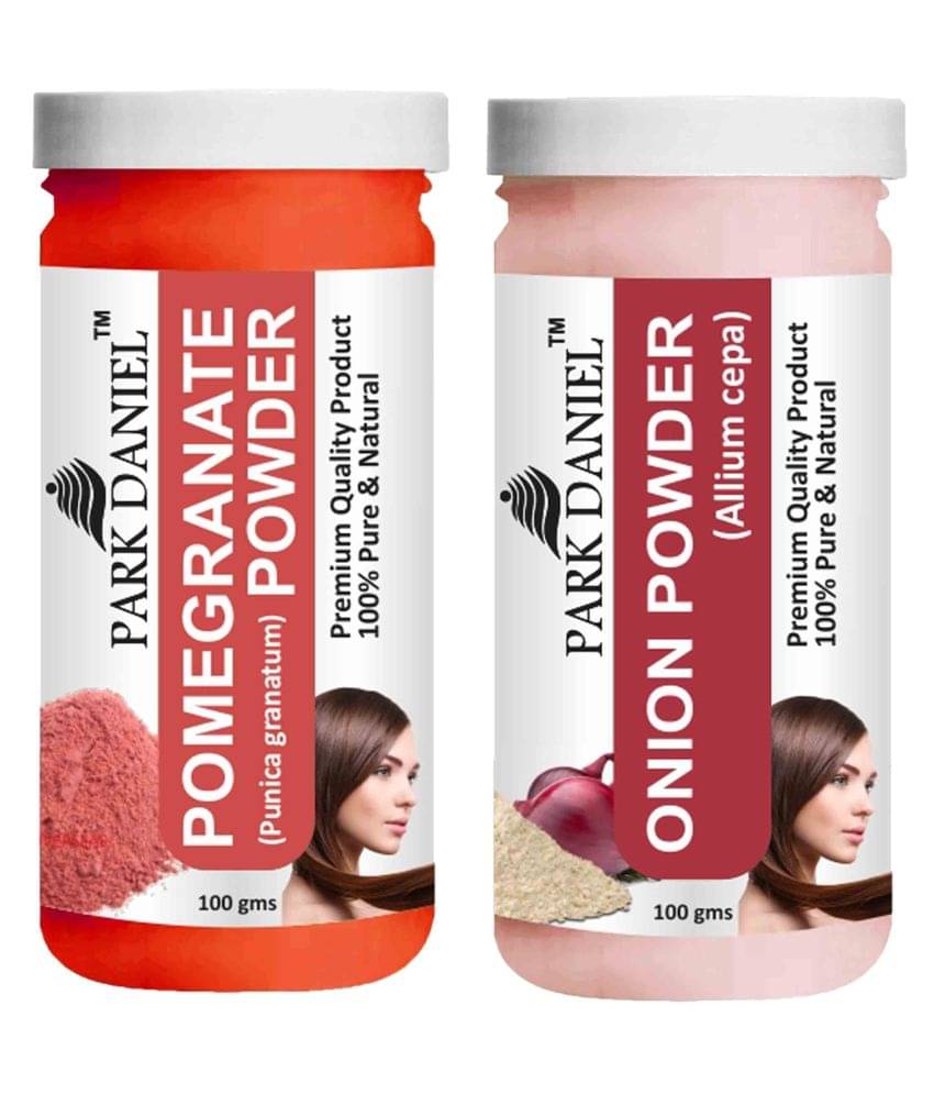     			Park Daniel  Pomegranate   & Onion   Powder Hair Mask 200 g Pack of 2
