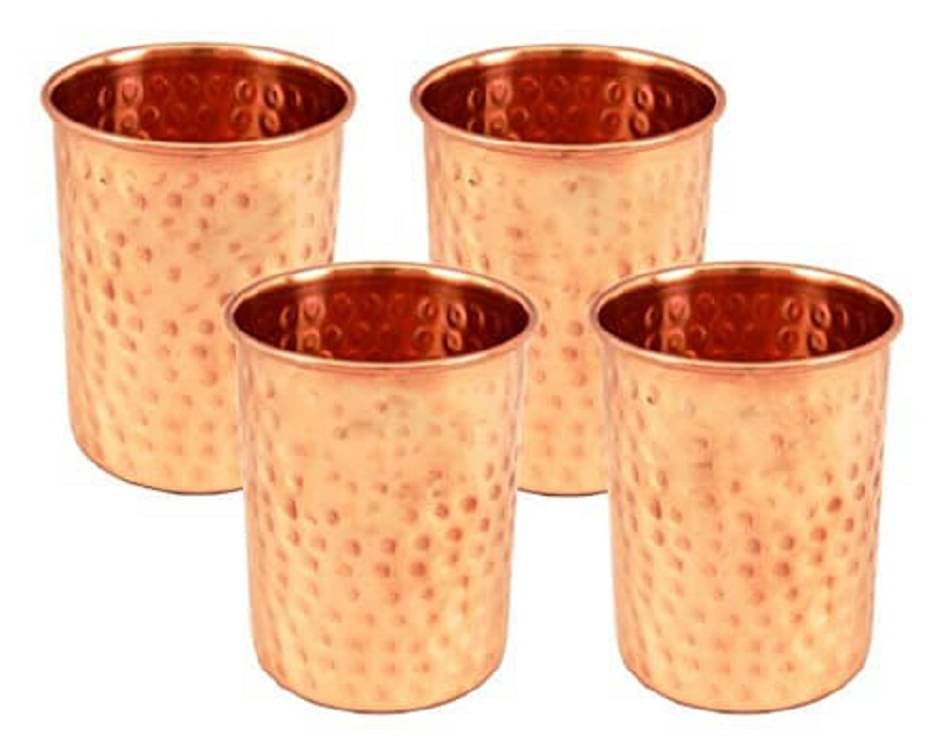     			Raghav Tableware Copper 300 ml Glasses