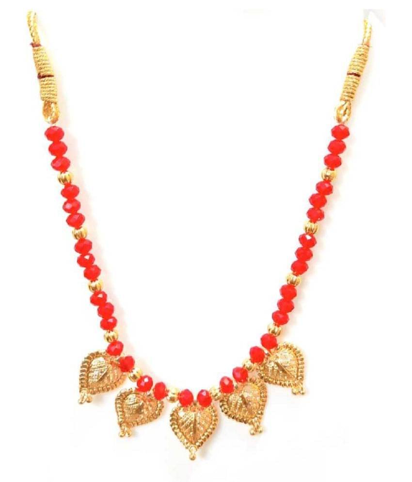 Stylish and Designer Gold Plated Brass Mangalsutra For Women Girls Traditional Black Beads Chain Mangal Sutra Brass Mangalsutra Stylish and Designer Gold Plated Brass Mangalsutra For Women Girls Traditional Black Beads Chain Mangal Sutra Brass Mangalsutra