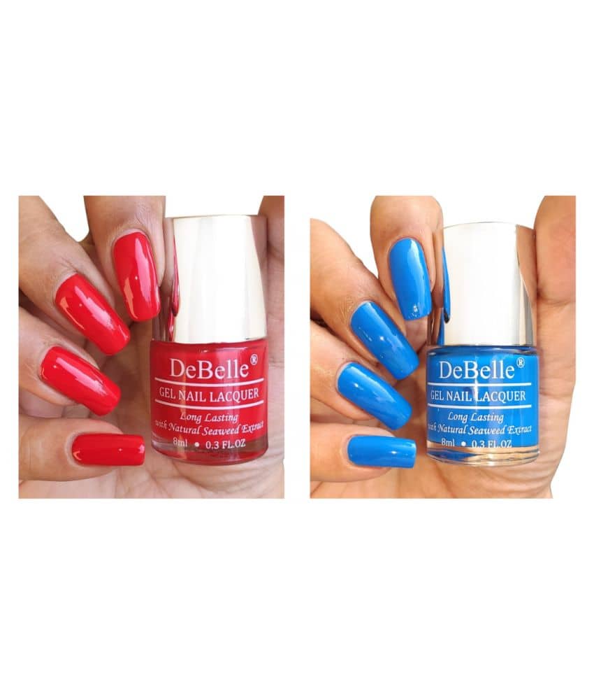 DeBelle Multi Glossy Nail Polish 16 ( Pack of 2 )