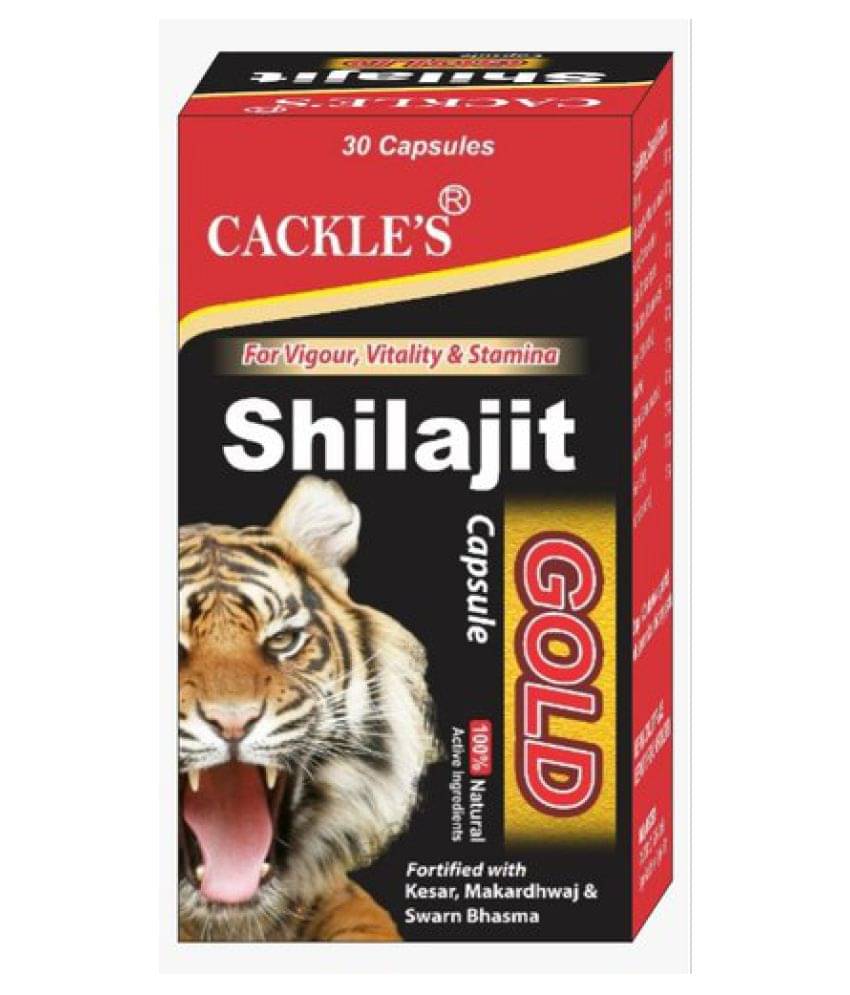     			Cackle'S Shilajit Gold Capsule 30 No.S Pack of 1