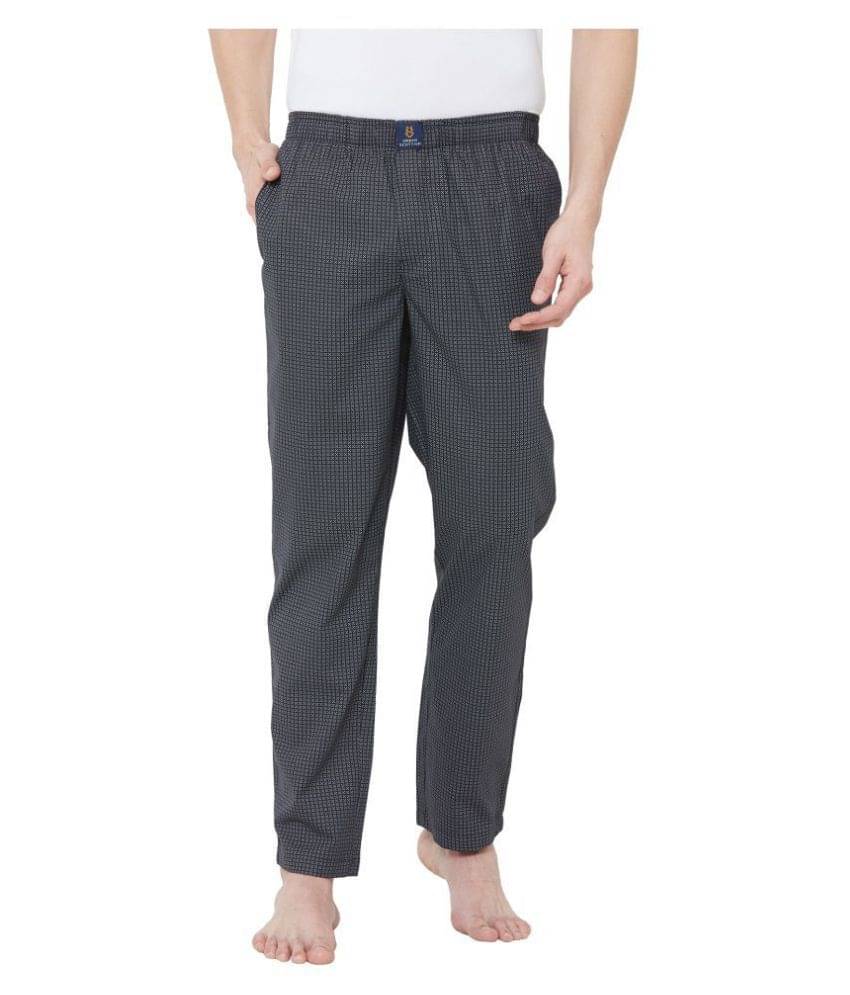 URBAN SCOTTISH Pack of 1 Pyjama For Men's ( Black ) URBAN SCOTTISH Pack of 1 Pyjama For Men's ( Black )