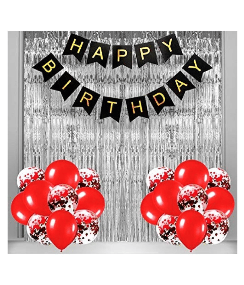     			Blooms Mall Confetti balloon combo 33 pcs combo