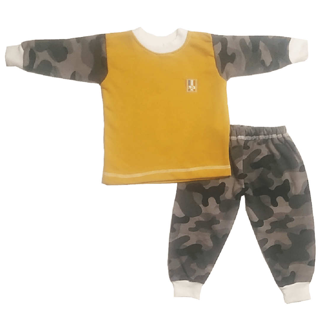 harshvardhanmart.com Pack of 1 Boys Cotton Blend Set ( Yellow )