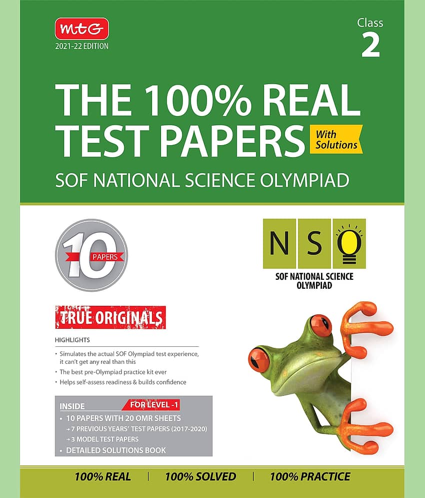 The 100% Real Test Papers (NSO) Class 2 - Stationery | Buy online on ZillyBuy
