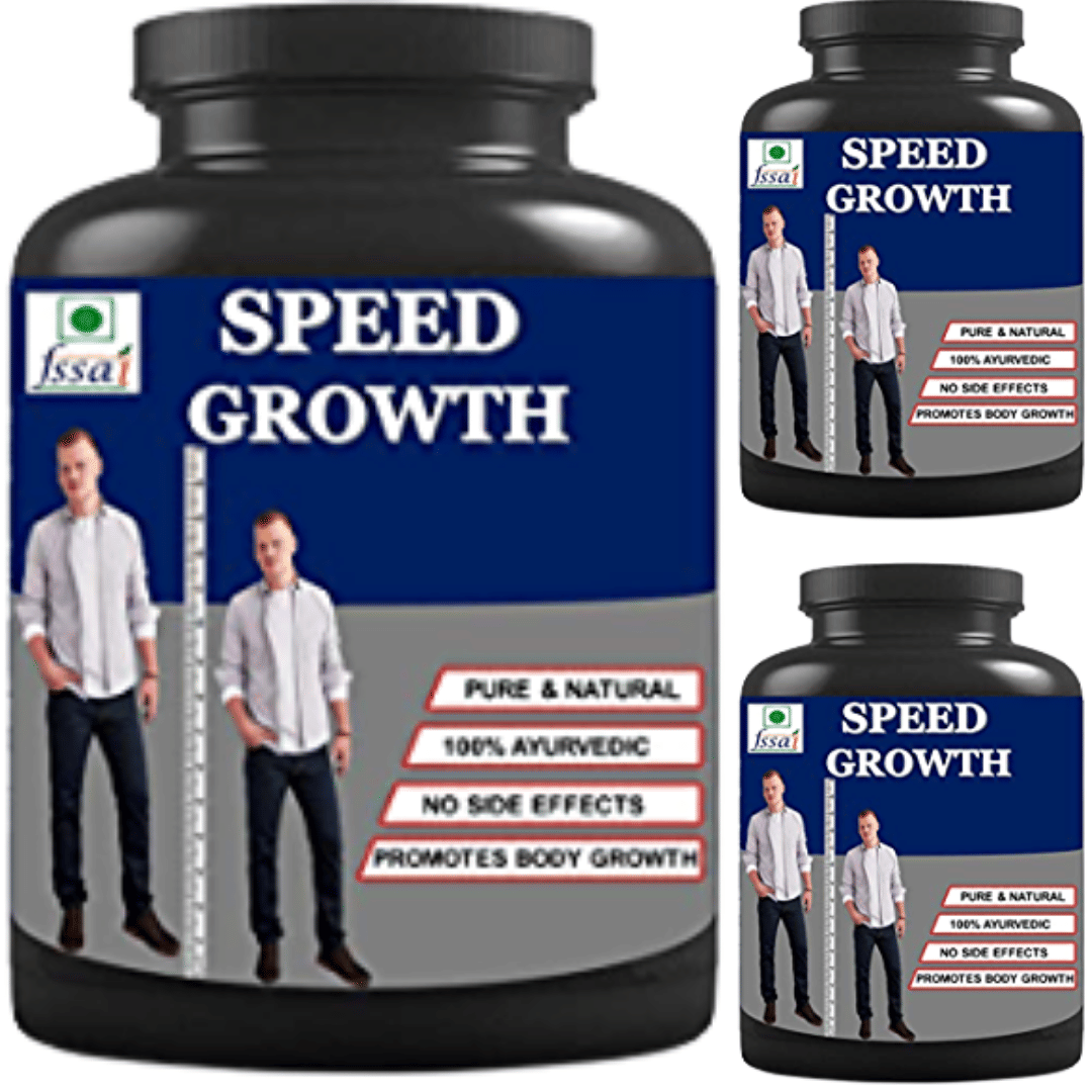 Hindustan Ayurveda speed growth vanilla flavor 0.3 kg Powder Pack of 3 Hindustan Ayurveda speed growth vanilla flavor 0.3 kg Powder Pack of 3