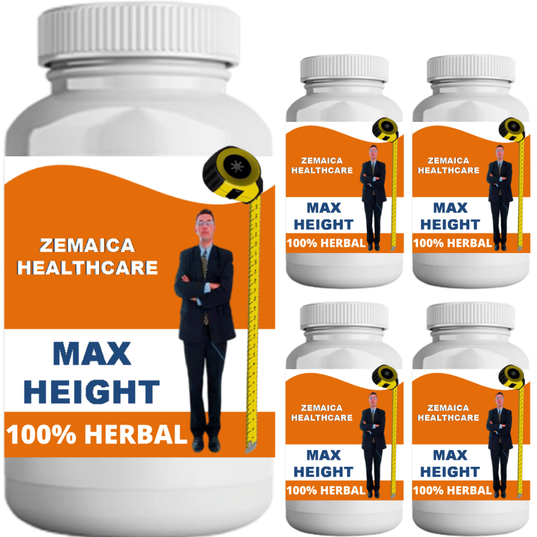 Zemaica Healthcare max height chocolate flavor 0.5 kg Powder Pack of 5