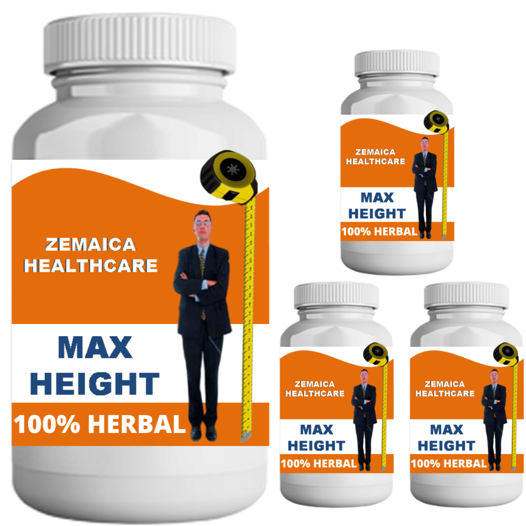 Zemaica Healthcare max height mango flavor 0.4 kg Powder Pack of 4