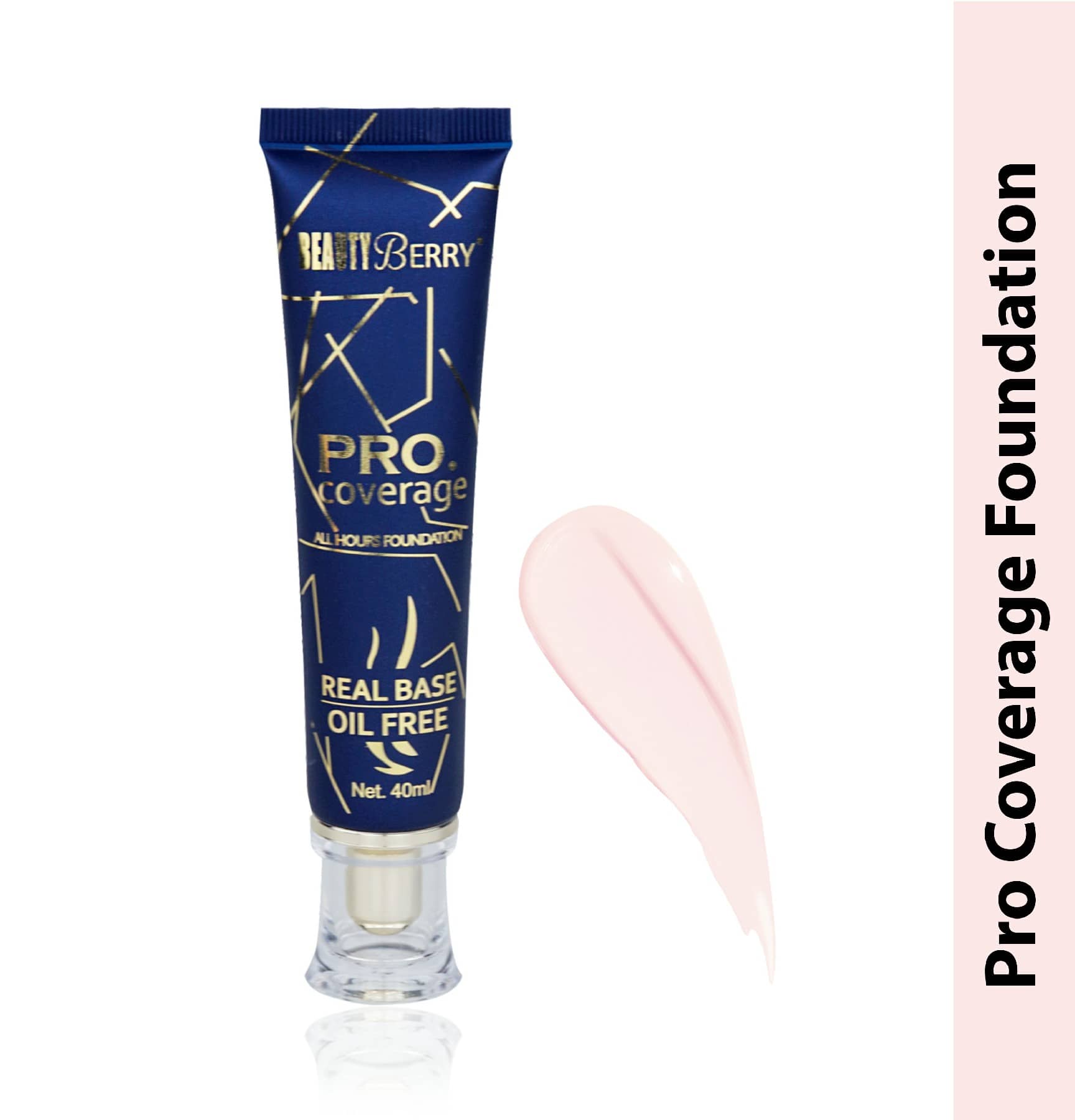 Beauty Berry- Cream Light Matte Foundation 40g (Shade - 01)