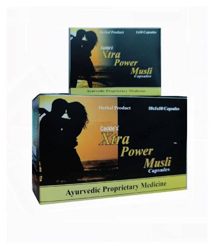 Cackle's Xtra Power Musli Capsule 10 no.s Pack Of 5 Cackle's Xtra Power Musli Capsule 10 no.s Pack Of 5