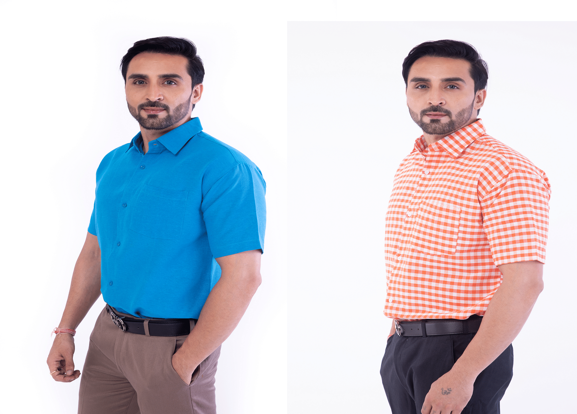 DESHBANDHU DBK - Multicolor Cotton Regular Fit Men's Casual Shirt (Pack of 2 )
