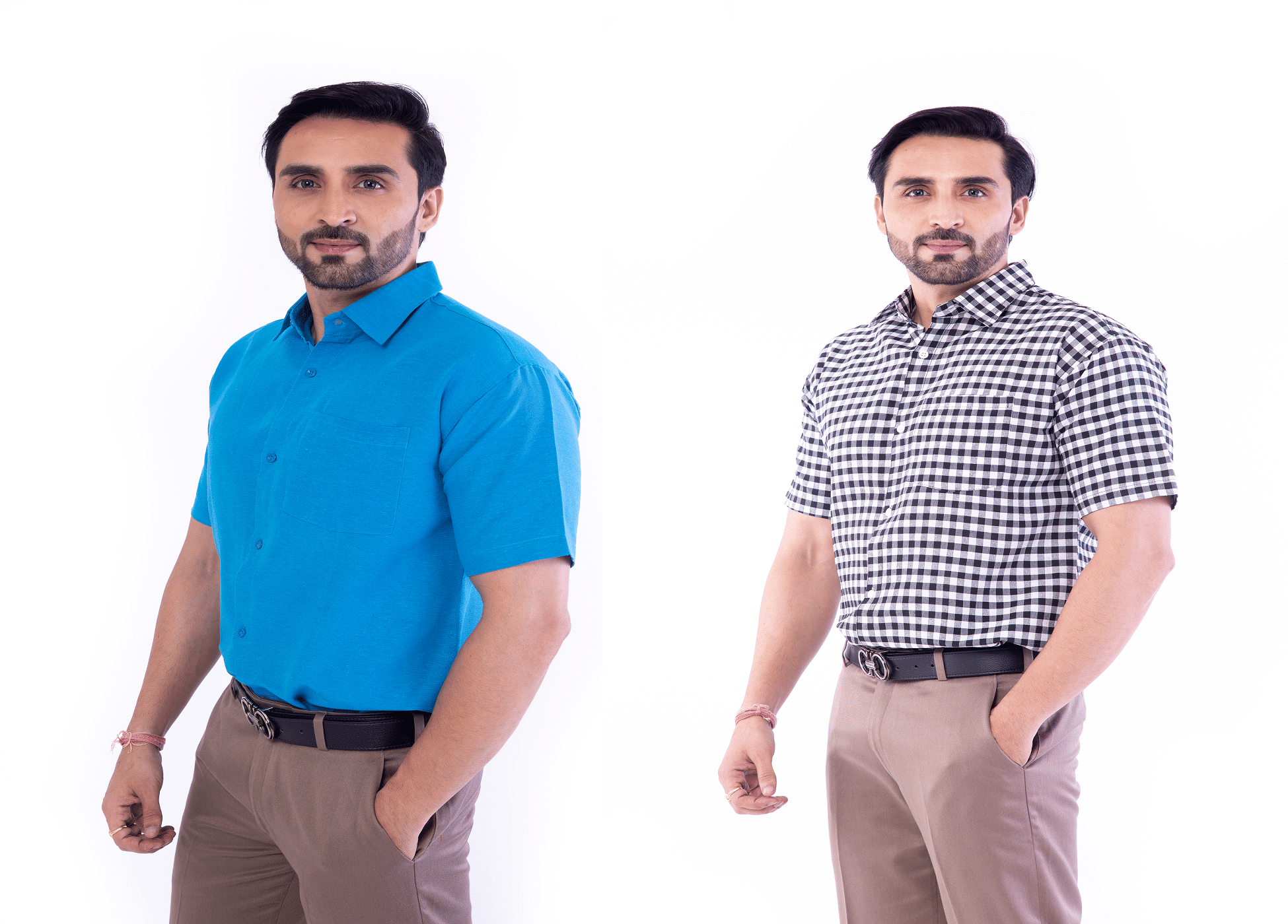 DESHBANDHU DBK Cotton Regular Fit Men's Casual Shirt - Multi ( Pack of 2 )