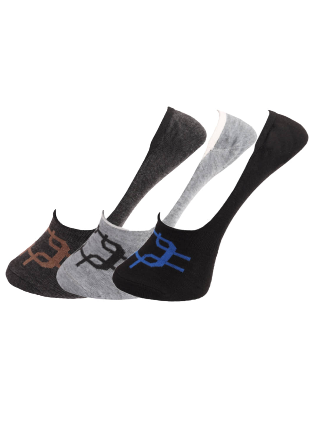     			Dollar Multi Sports No Show Socks Pack of 3