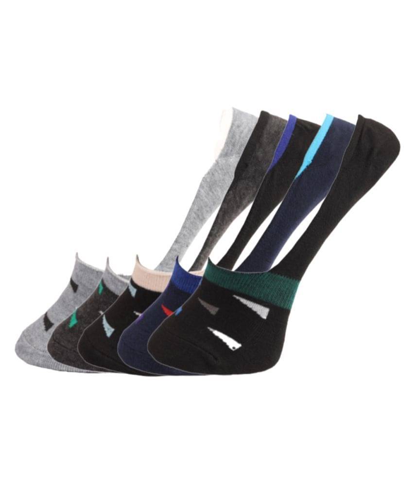 Dollar Multi Sports No Show Socks Pack of 5     			Dollar Multi Sports No Show Socks Pack of 5