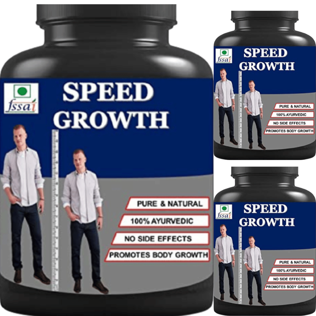 Hindustan Ayurveda speed growth banana flavor 0.3 kg Powder Pack of 3 Hindustan Ayurveda speed growth banana flavor 0.3 kg Powder Pack of 3