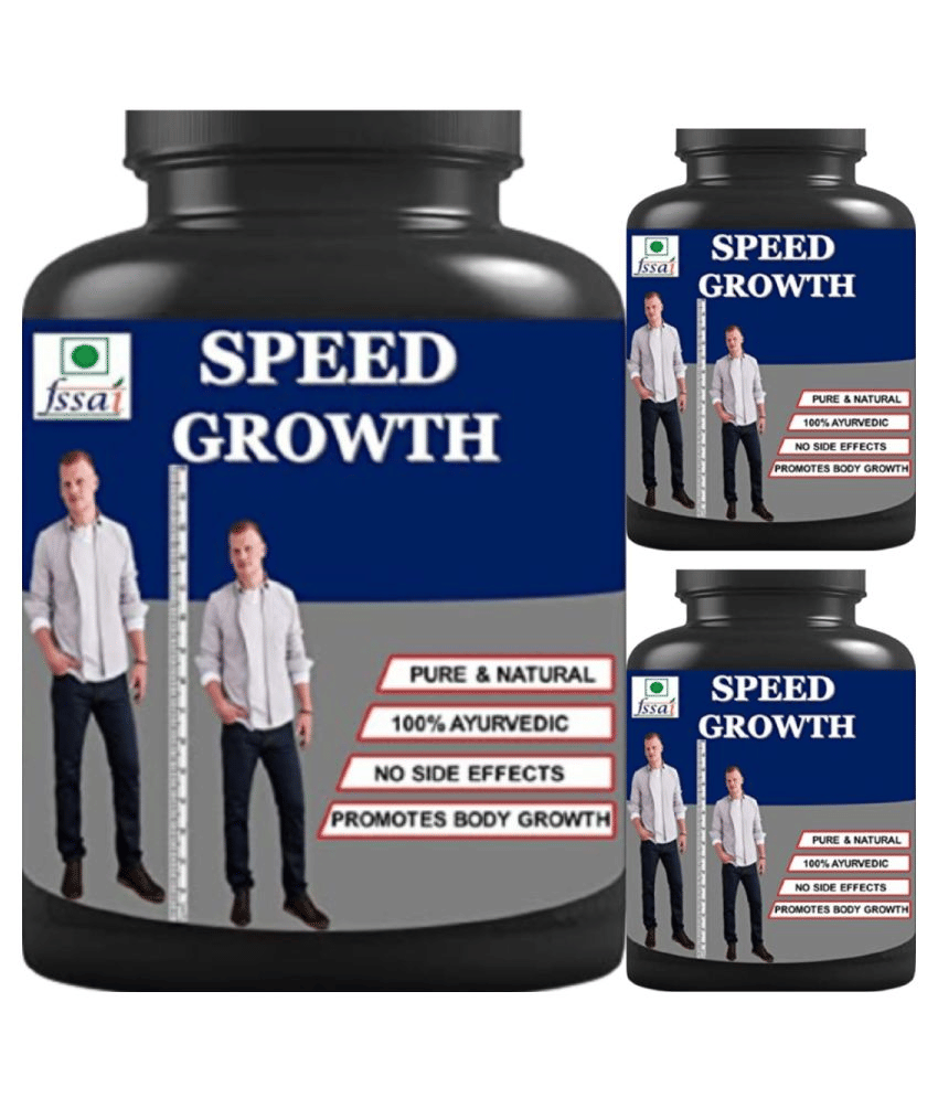 Hindustan Ayurveda speed growth chocolate flavor 0.3 kg Powder Pack of 3 Hindustan Ayurveda speed growth chocolate flavor 0.3 kg Powder Pack of 3