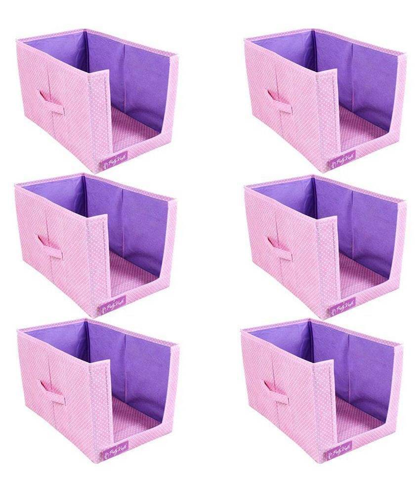     			PrettyKrafts Shirt Stacker Set of 6- Closet Organizer - Shirts and Clothing Organizer - Exile