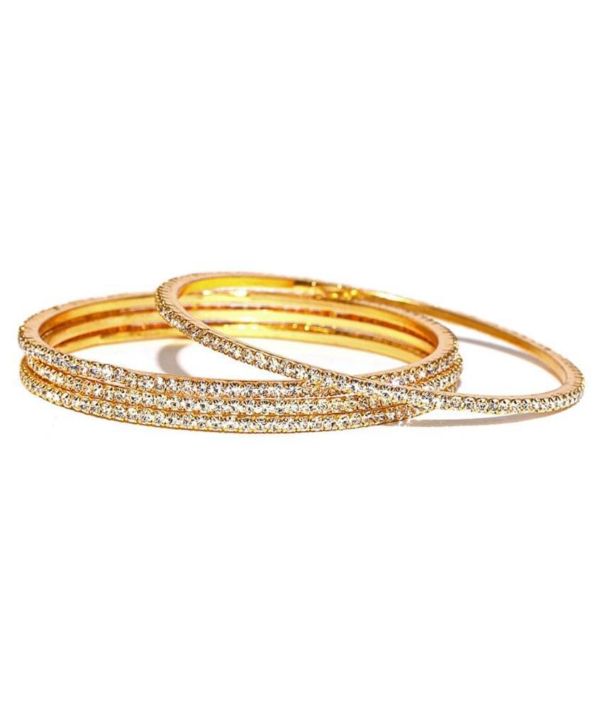 Sukkhi- Gold Bangle Set (Pack of 1)     			Sukkhi- Gold Bangle Set (Pack of 1)