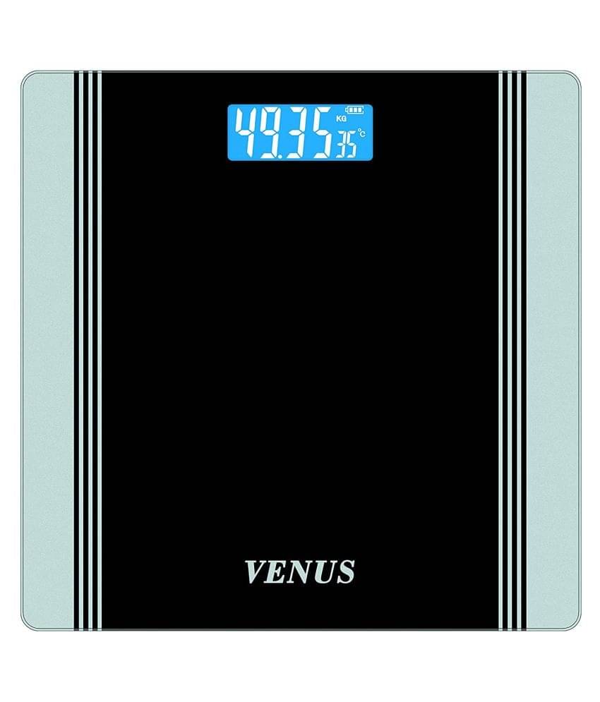     			Venus Electronic Digital LCD Body Weighing Scales EPS-1199-New-Silver