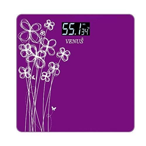 Venus Electronic Digital LCD Body Weighing Scales EPS-2001 Purple