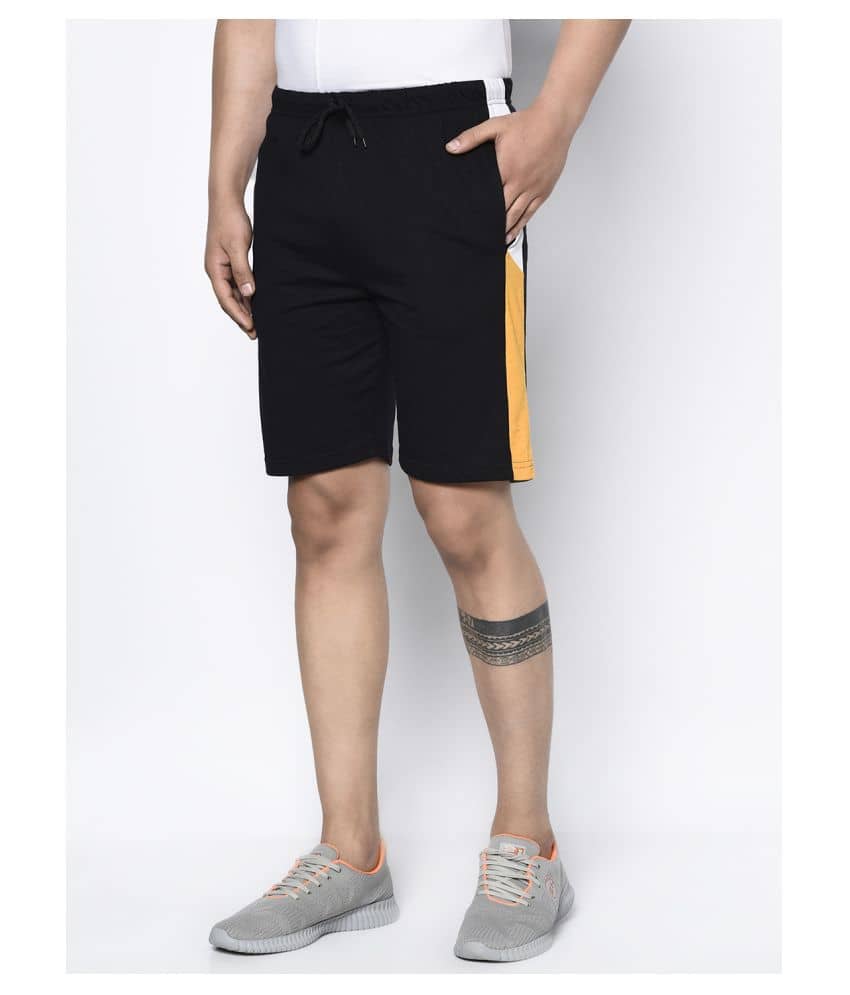 Glito Black Shorts - Shorts | Buy online on ZillyBuy