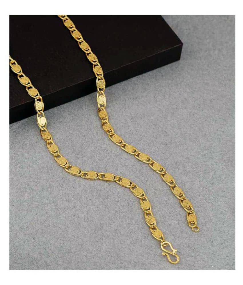 Jewar Gold Plated Chain ( Set of 1 )