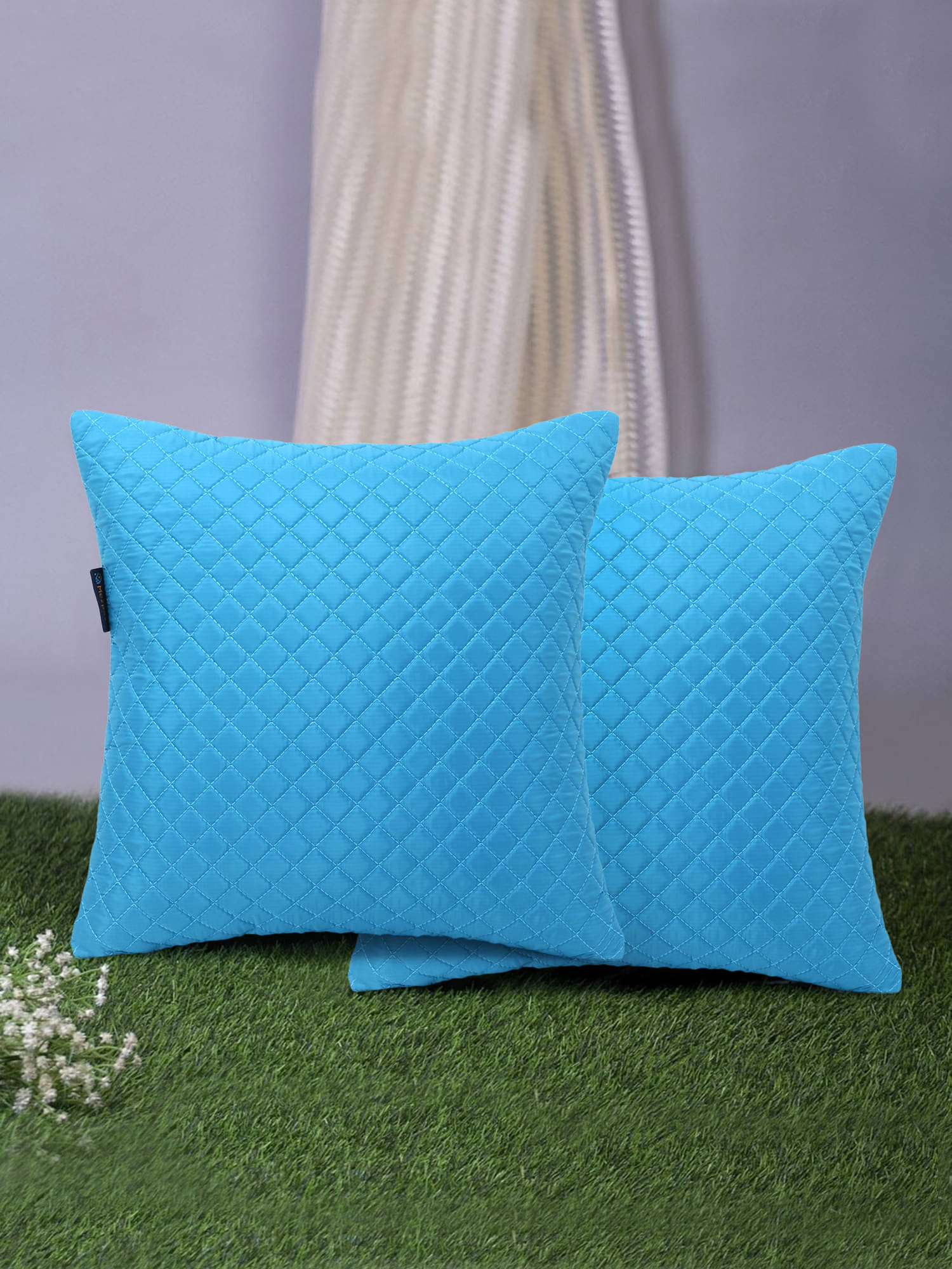     			mezposh Combos Polyester Cushion Covers 40X40 cm (16X16)