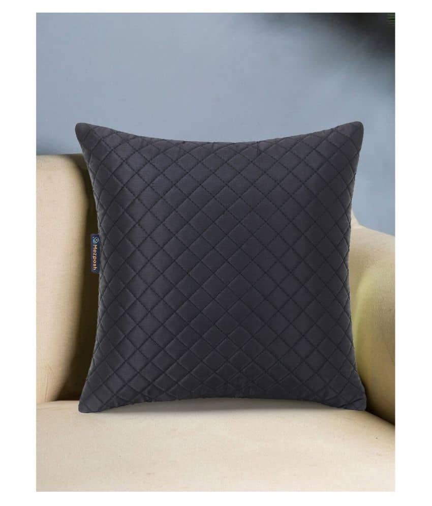 mezposh Single Satin Cushion Covers 40X40 cm (16X16)