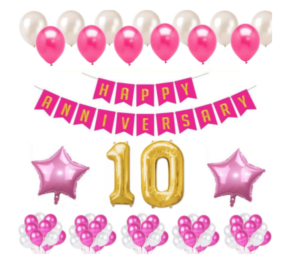     			Blooms Mall Adore  10 Happy Anniversary Unique Combo Set