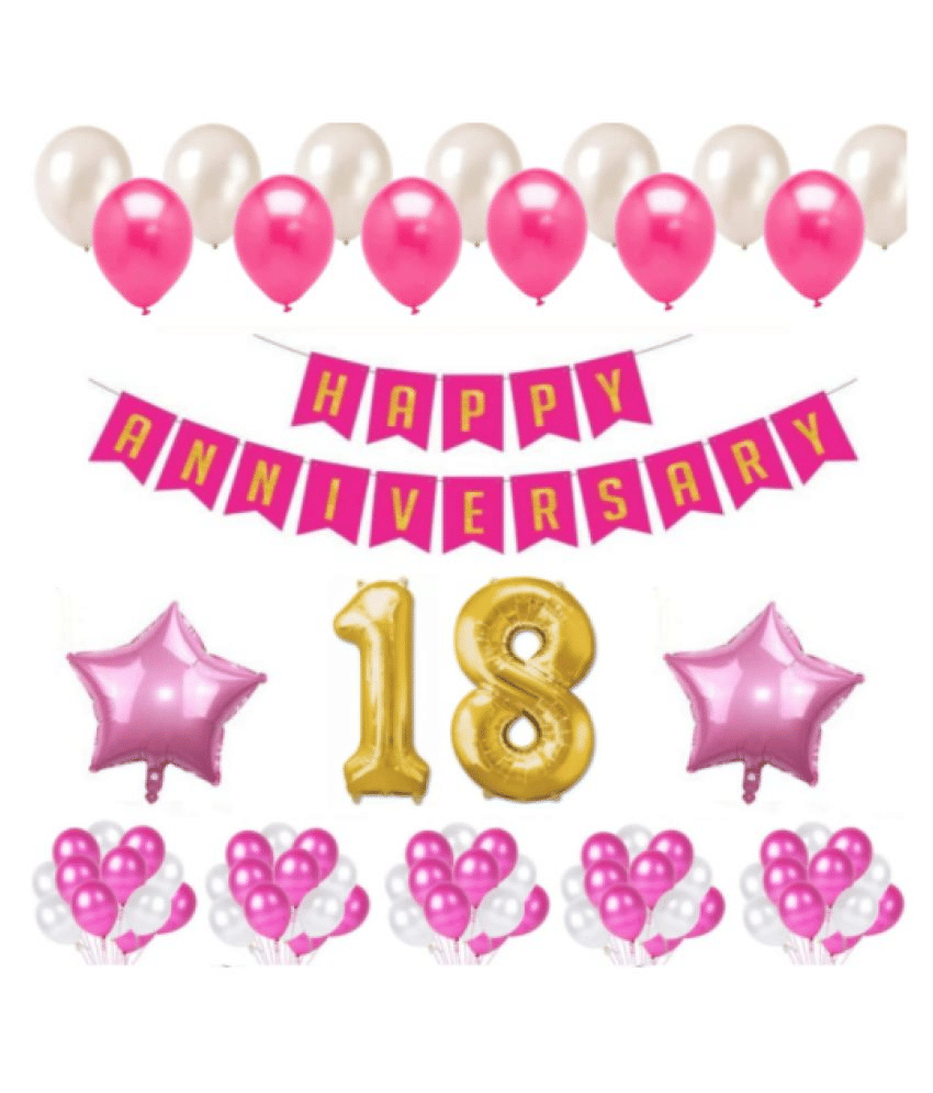     			Blooms Mall Adore  18 Happy Anniversary Unique Combo Set