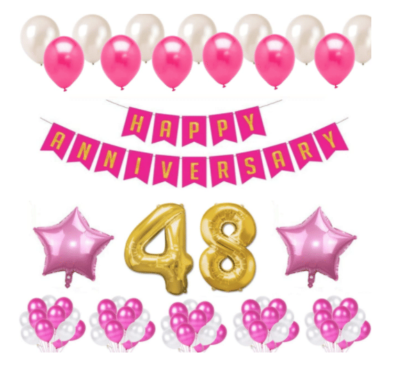     			Blooms Mall Adore  48 Happy Anniversary Unique Combo Set