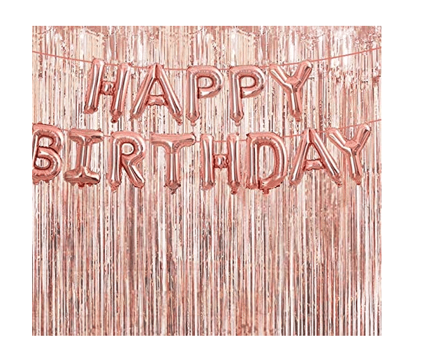     			Blooms Mall HBD FOIL +2 Curtain