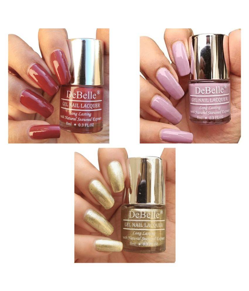     			DeBelle Multi Glossy Nail Polish 24 ( Pack of 3 )